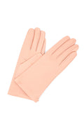 1011 Classic Kid Leather Gloves Cashmere Lined Baby Pink