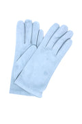 1019 Classic Suede Gloves Cashmere  Lined Celeste