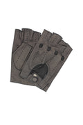 1304  Driving Kid Leather Half-Finger Black