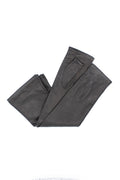 1185 Fingerless Kid Leather Gloves Silk Lined Black