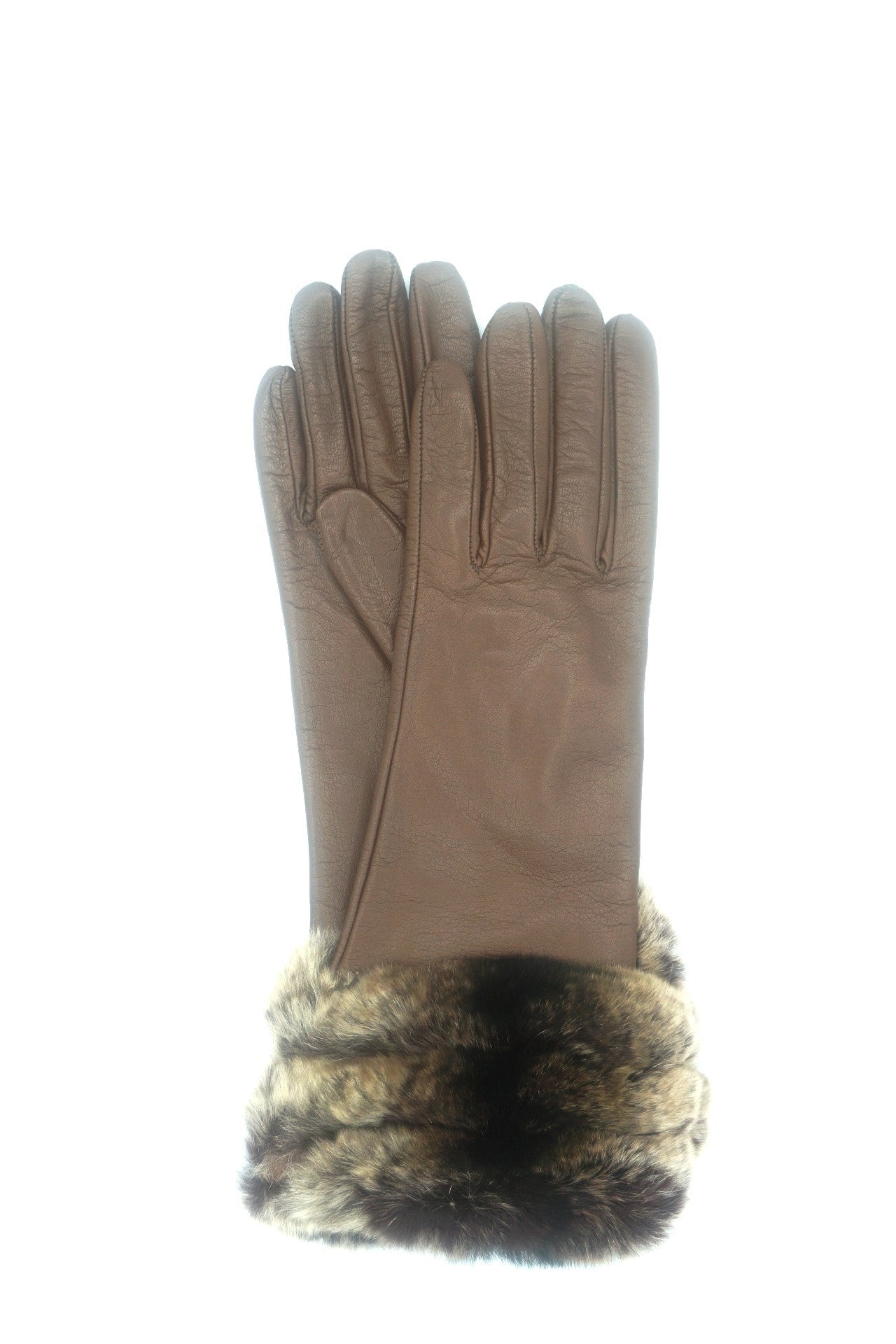 1876 Kid Leather Cashmere Lined Orylag On Wrist Me Mink