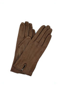 1949 Kid Leather Wrist Length Tashina Lined Mink