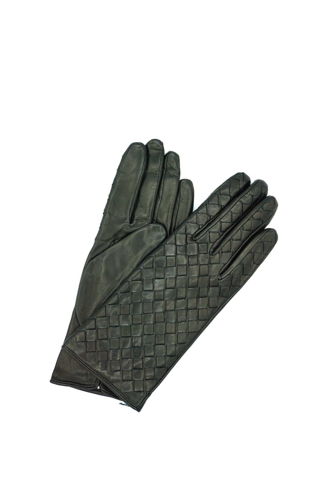1745 Kid Leather Cashmere Lined Black
