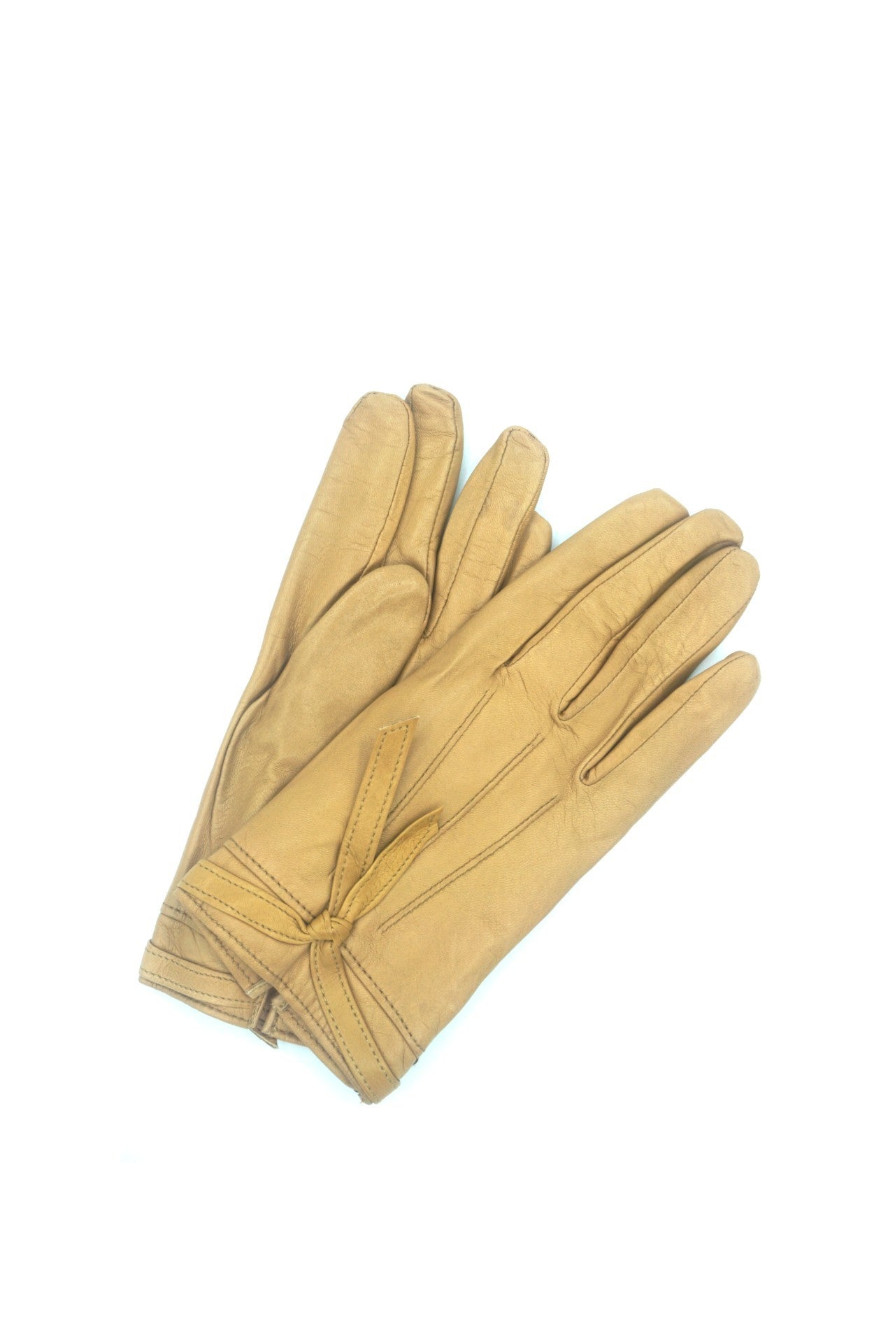 1674 Kid Leather Cashmere Lined Wrist Length Cookie