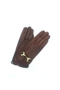 1919 Kid Leather Silk Lined Swarovsky On Wrist Bordeaux
