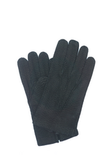 1301 Carpincho Leather Cashemere Lined Black