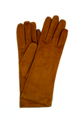 1020 Suede Cashemere Lined Mediom Lenght Caramell